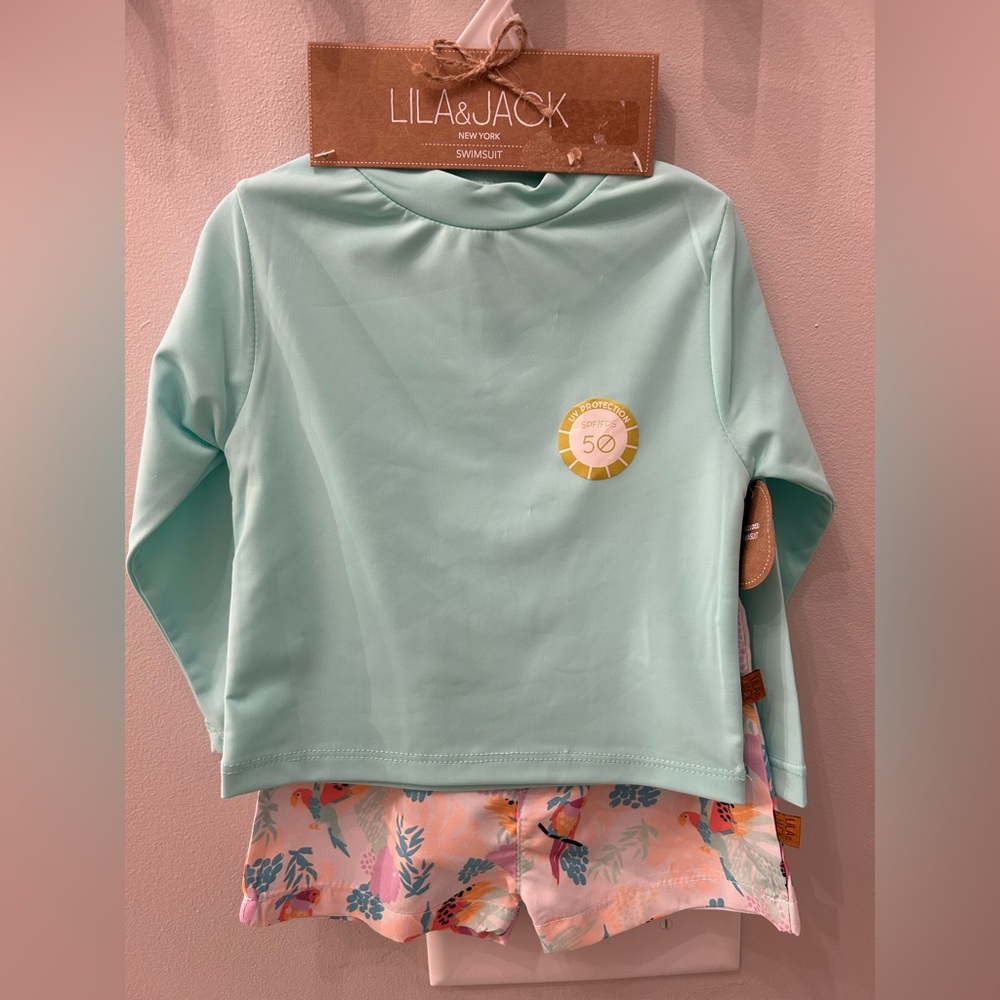 Mint Green boy bathing suit